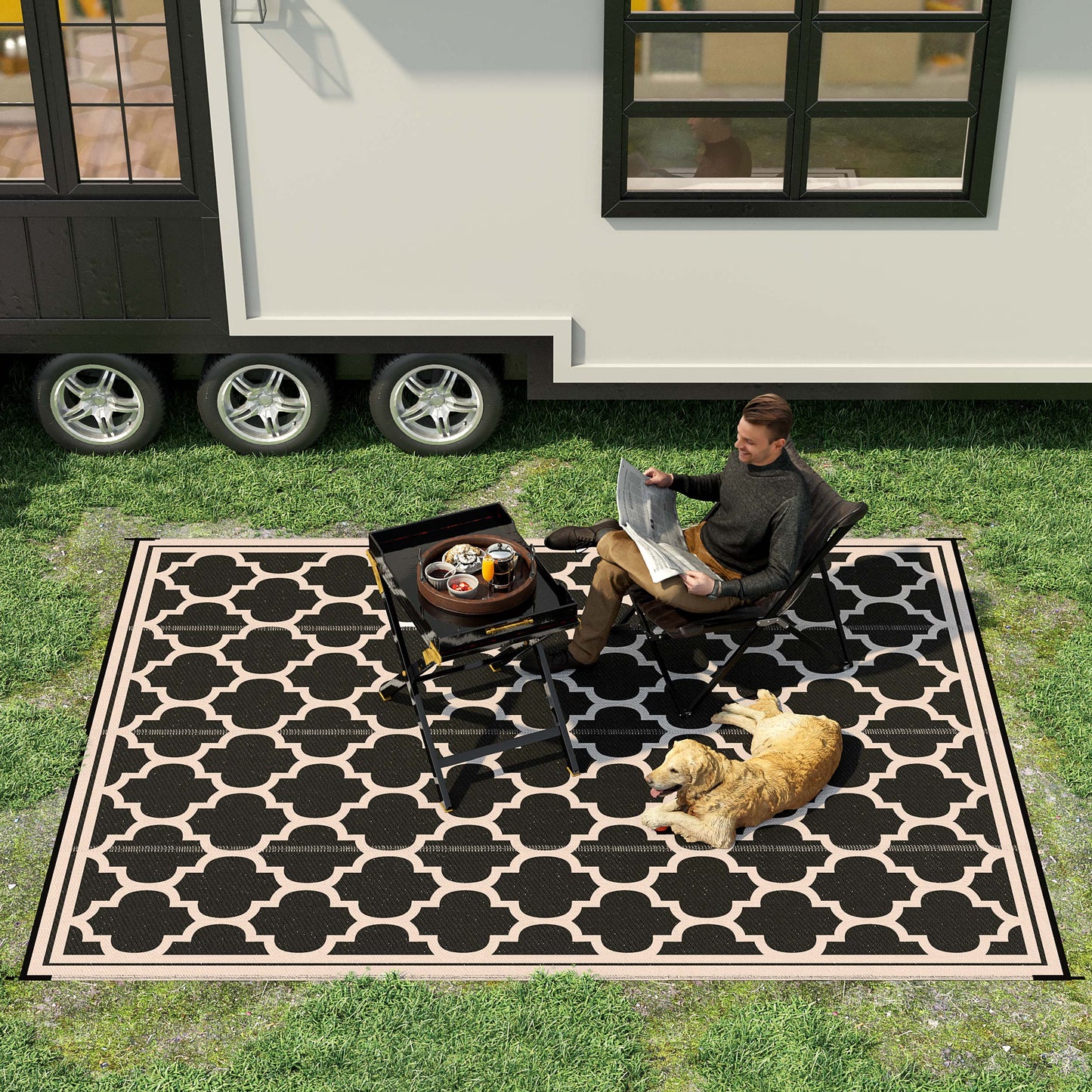 Reversible Polypropylene Outdoor Rug