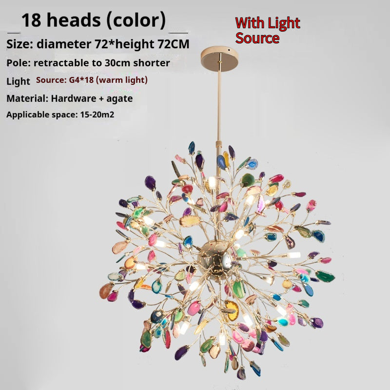 Nordic Firefly Agate Pendant Light