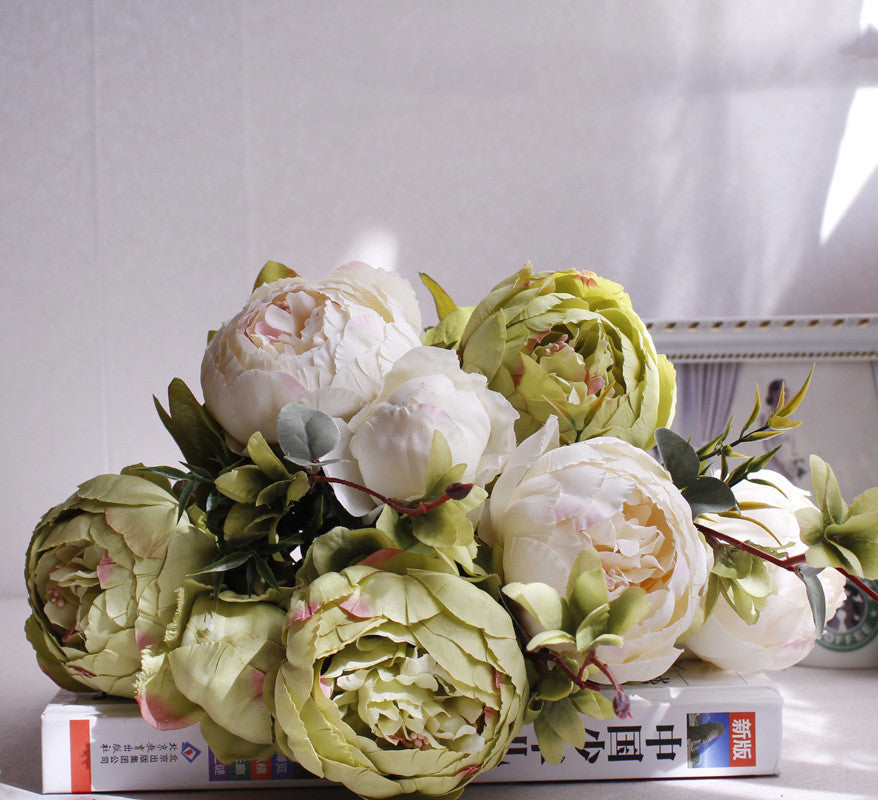 Artificial Peony Flower Bouquet
