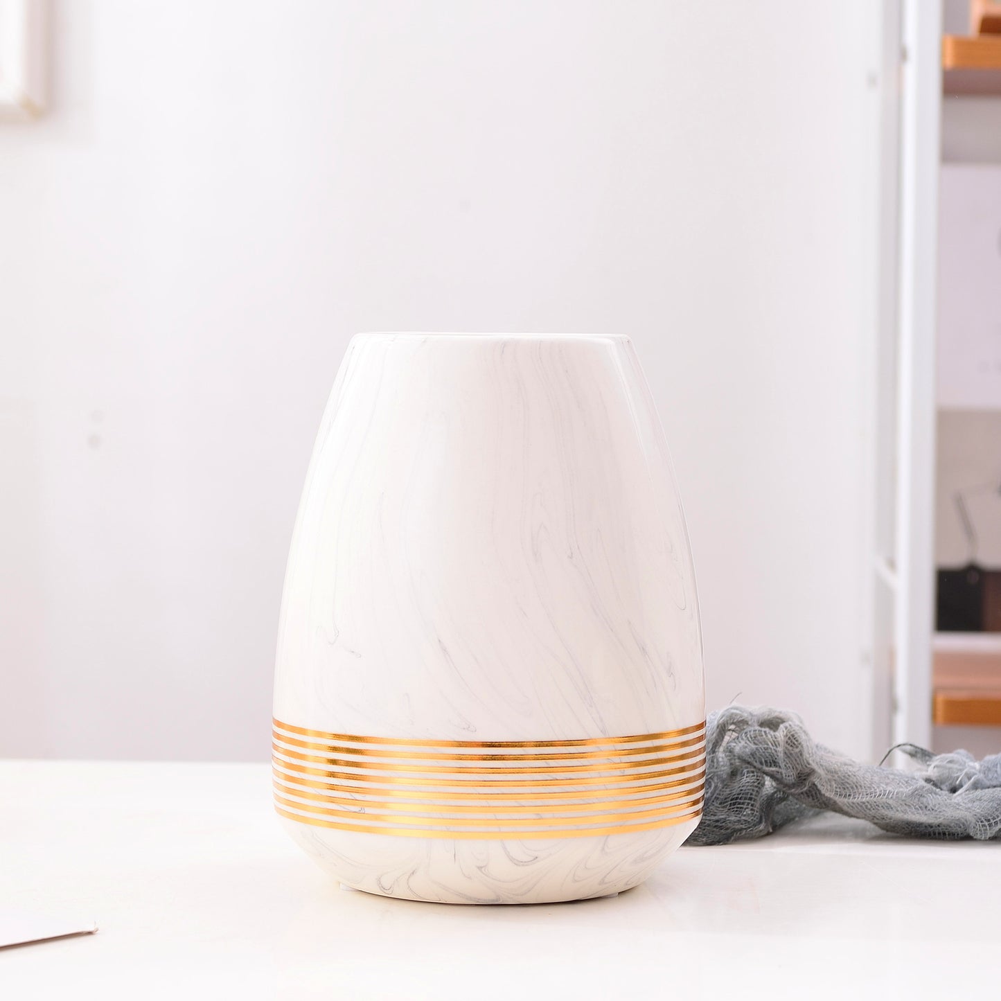 Marbled Ceramic Vase