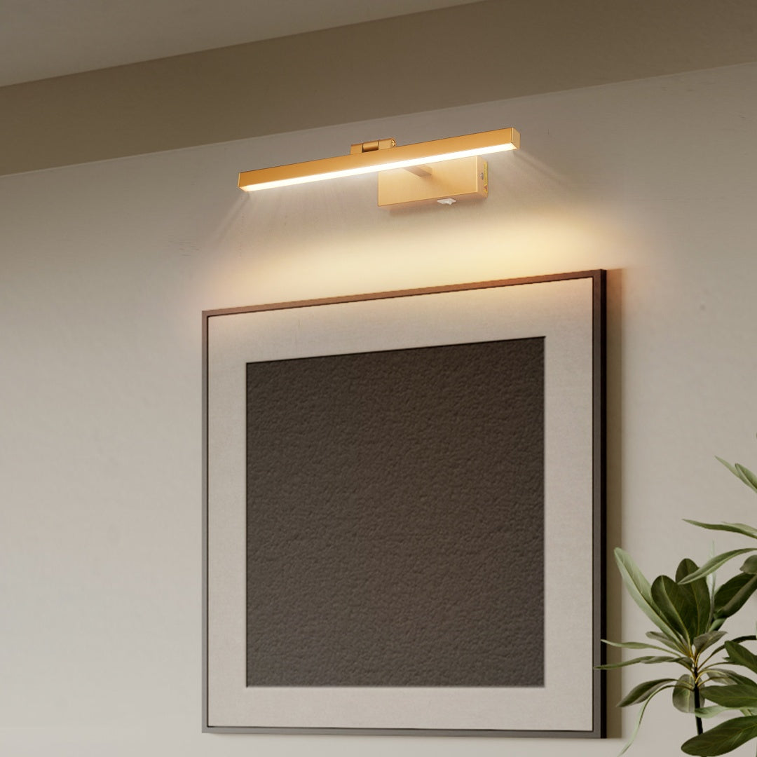 16inch Gold Wall Mounted Art Light Fixture