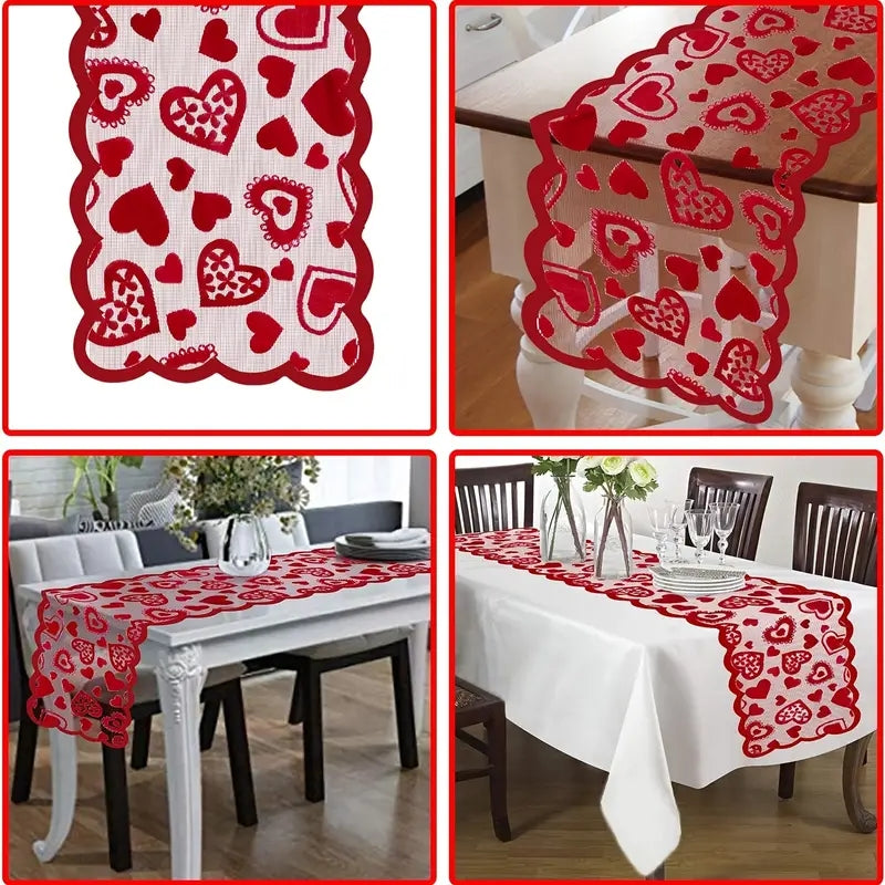 Valentine's Day Decorative Table Runner