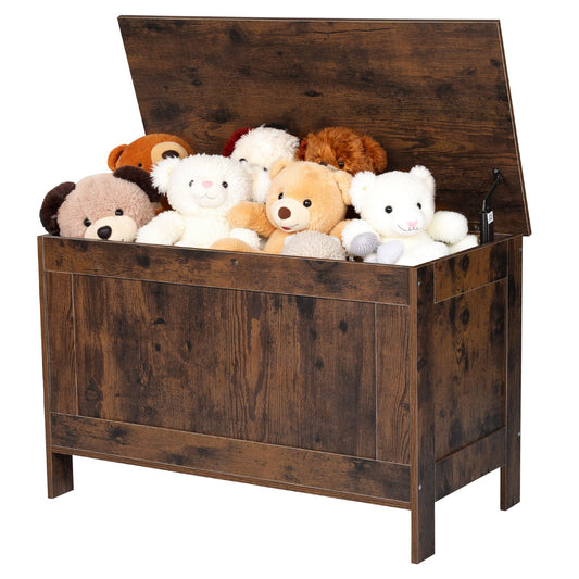 Kids Storage Bench/Toy Box Chest, Brown
