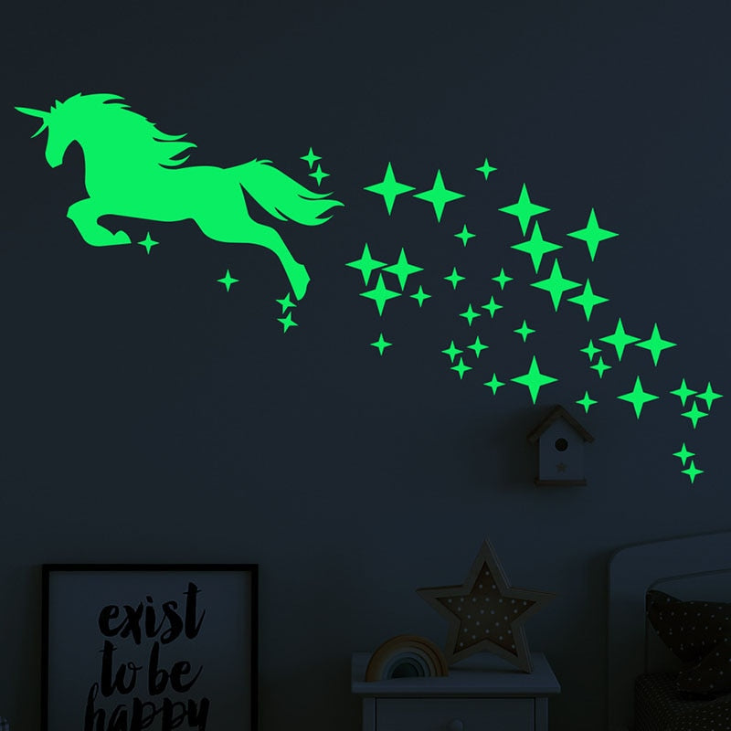 Glow in the Dark Bedroom Decoration Stickers