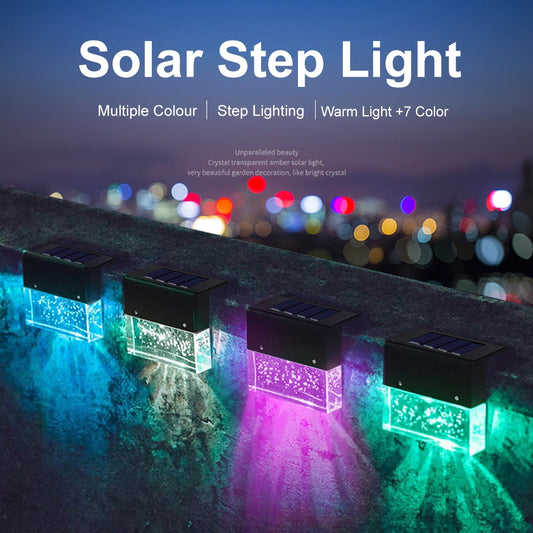Waterproof RGB LED Solar Lights