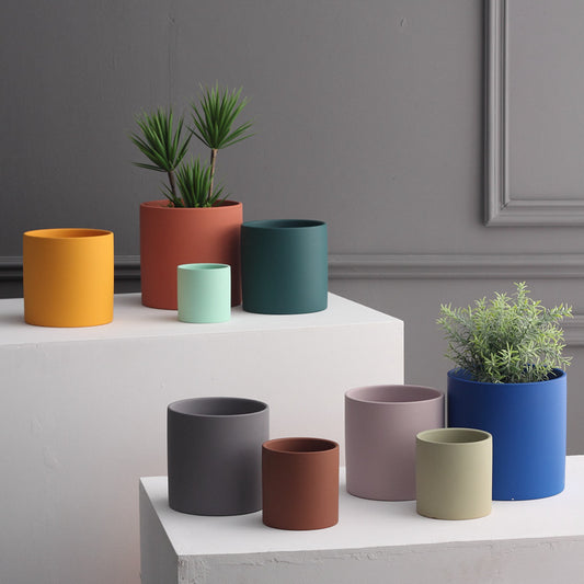 Colorful Ceramic Planter