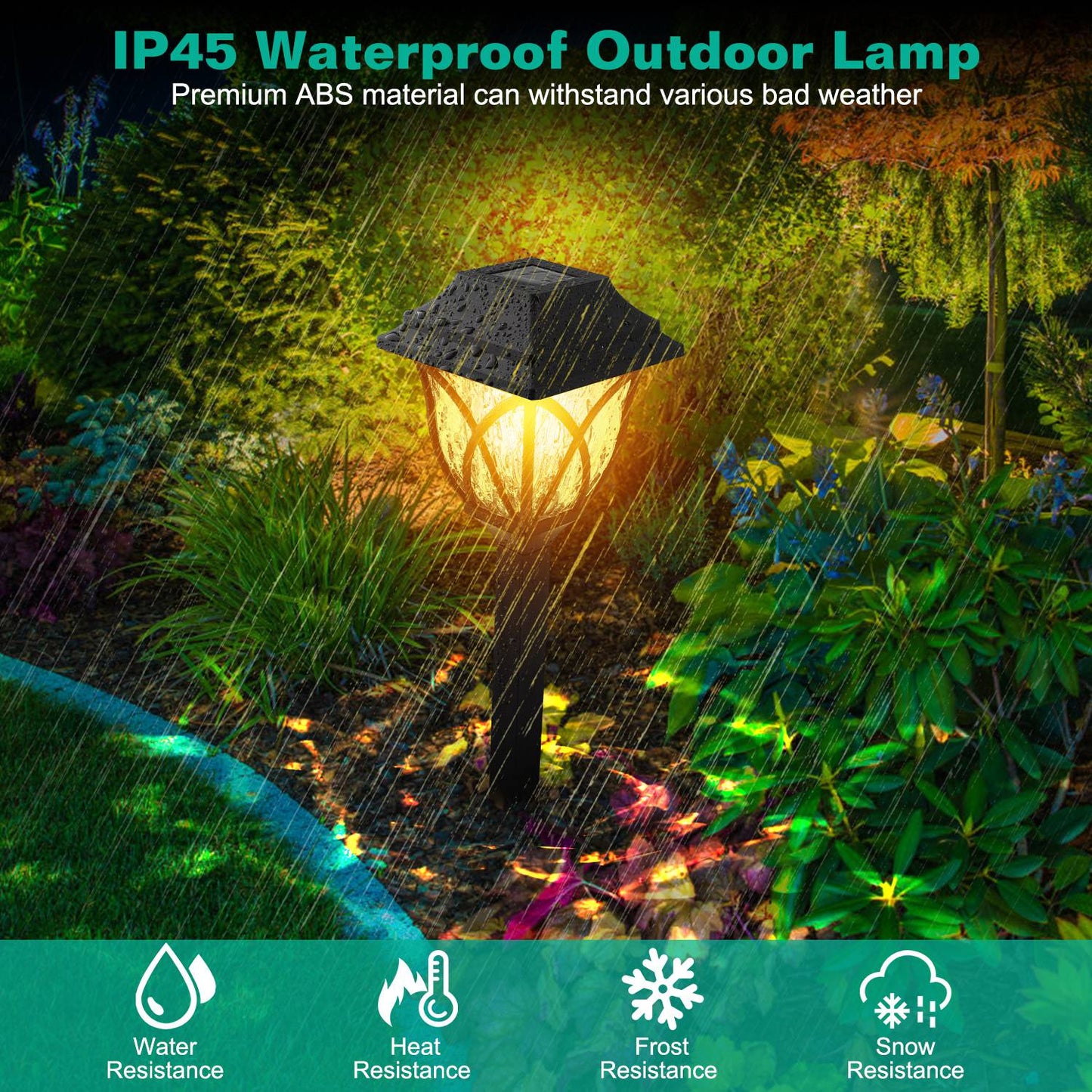 6Pack Solar Powered Lights