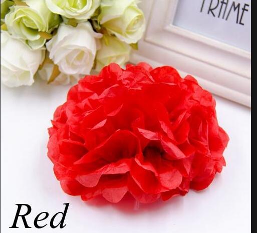 15pcs Tissue Paper Pom Poms