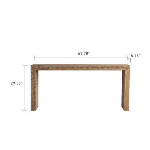 Solid Wood Console Table