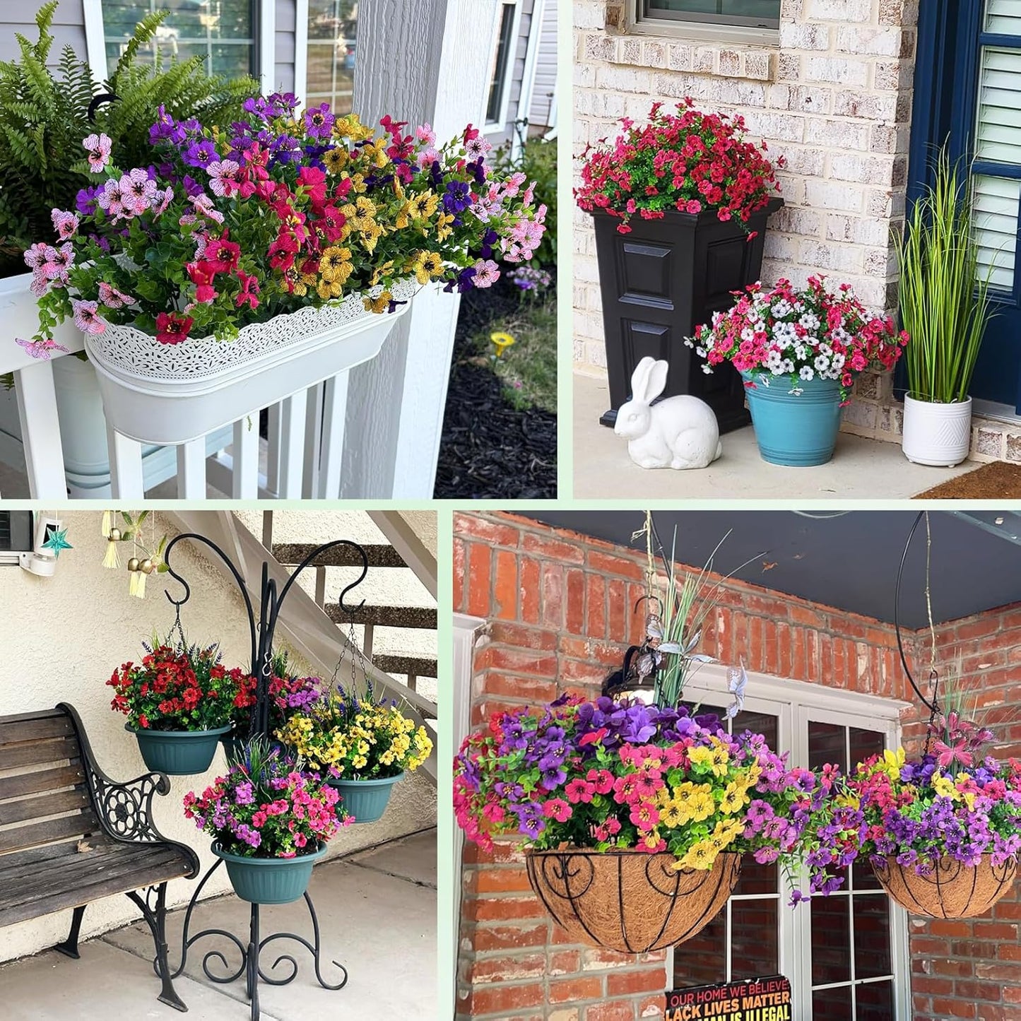 Realistic Artificial Flowers for Outdoors