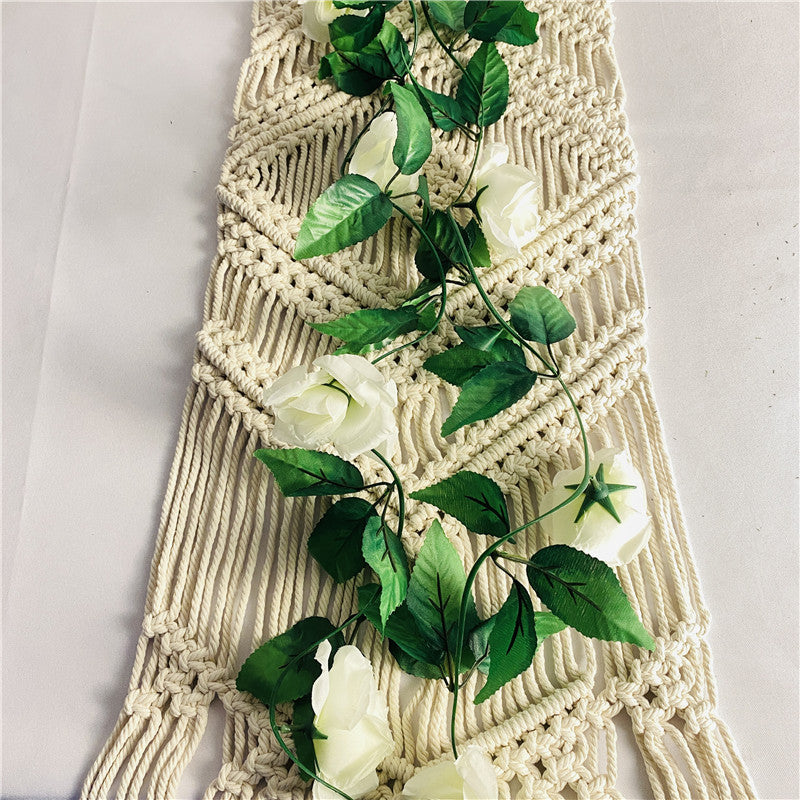 Hand-woven Table Runner Tapestry