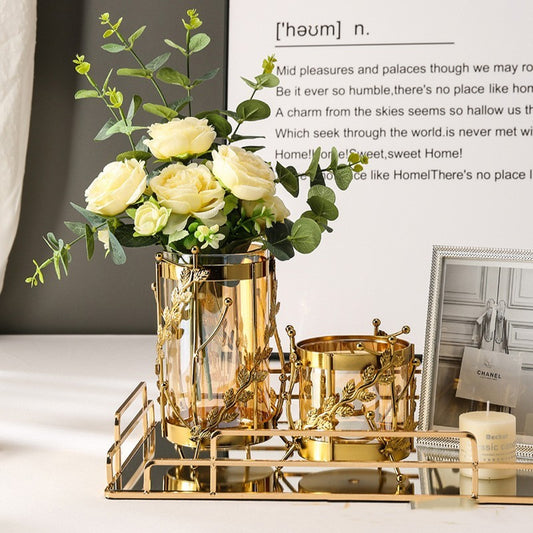Metal Vase Ornament Decoration
