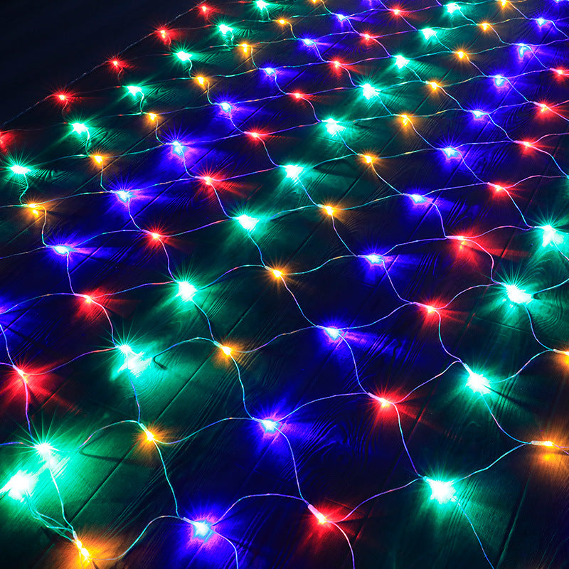 LED solar fishing net light