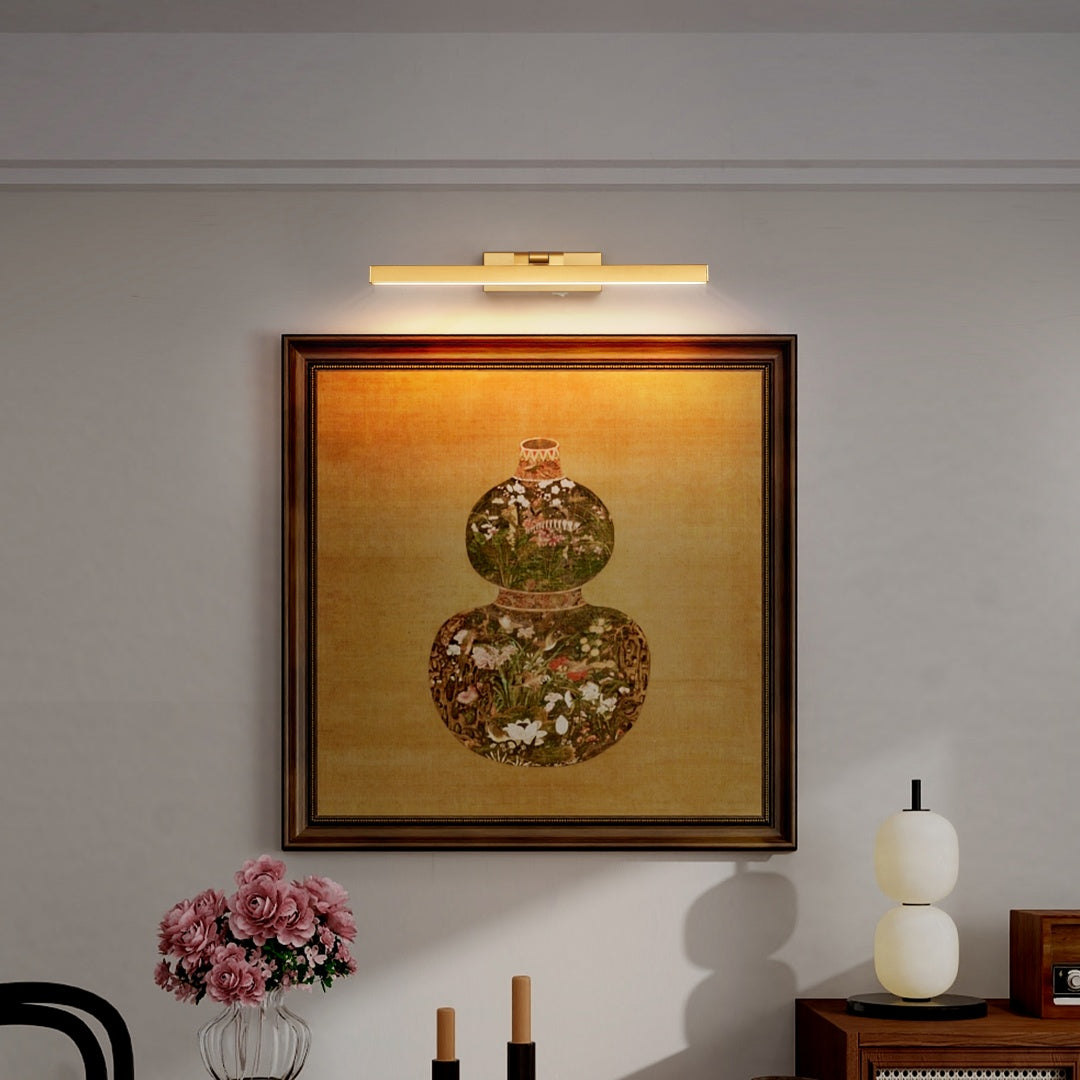 16inch Gold Wall Mounted Art Light Fixture