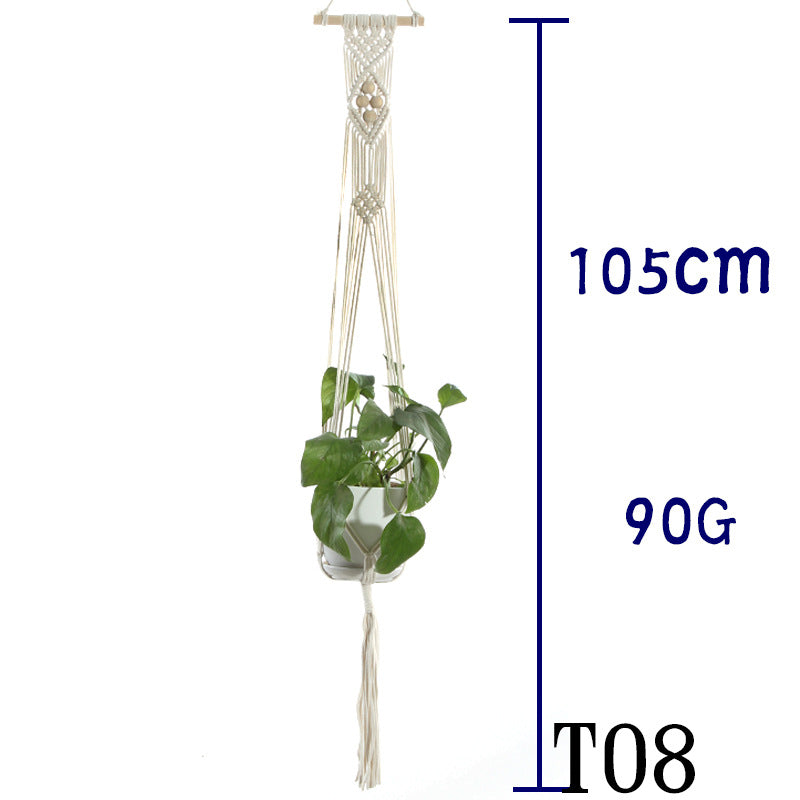 Cotton Rope Indoor Plant Hanger