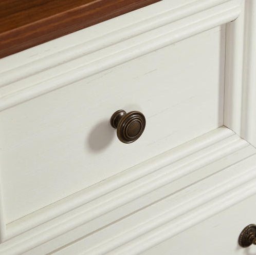 Wood Bedroom Dresser with 7 Drawers