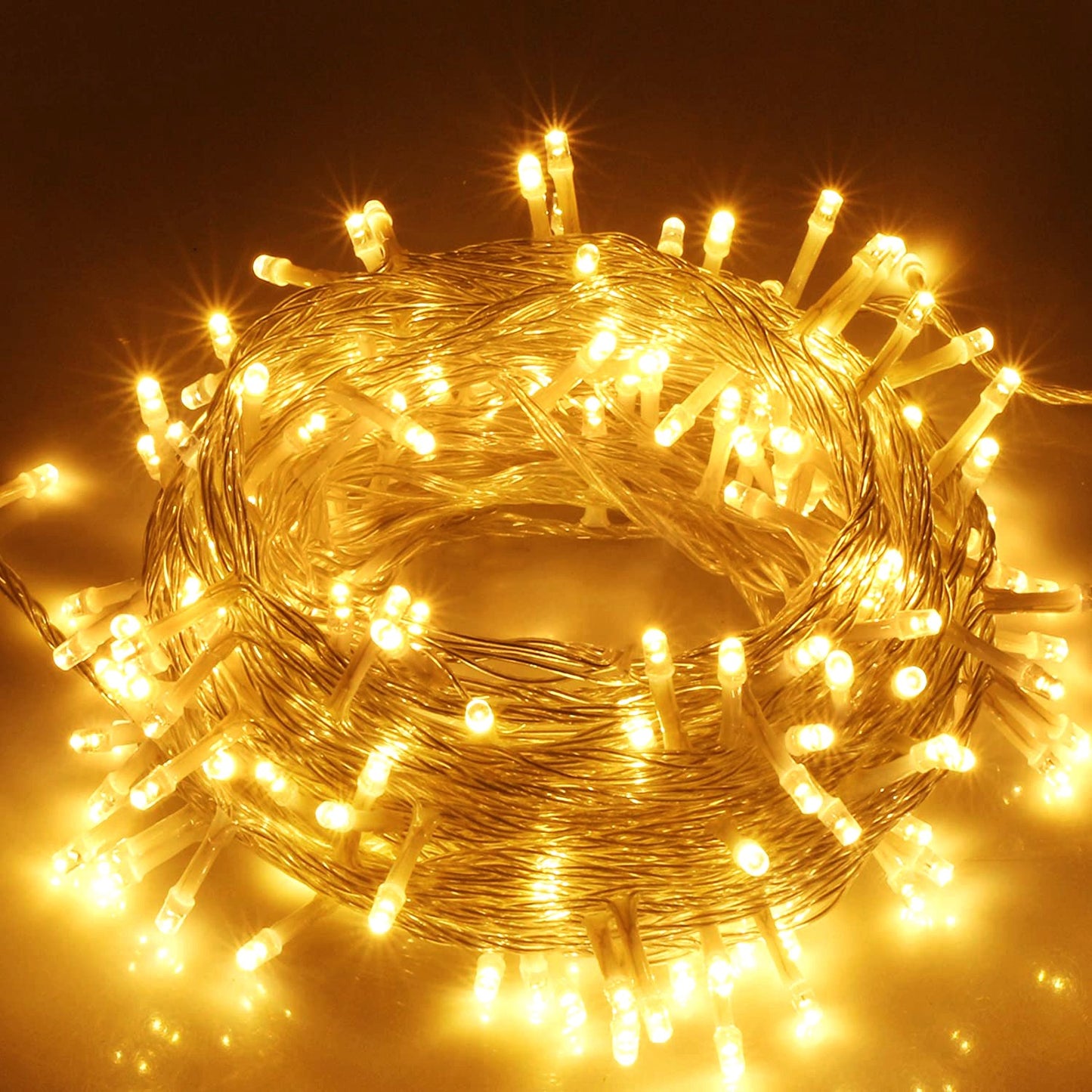 9.84' LED String Curtain Lights with Remote, Waterproof