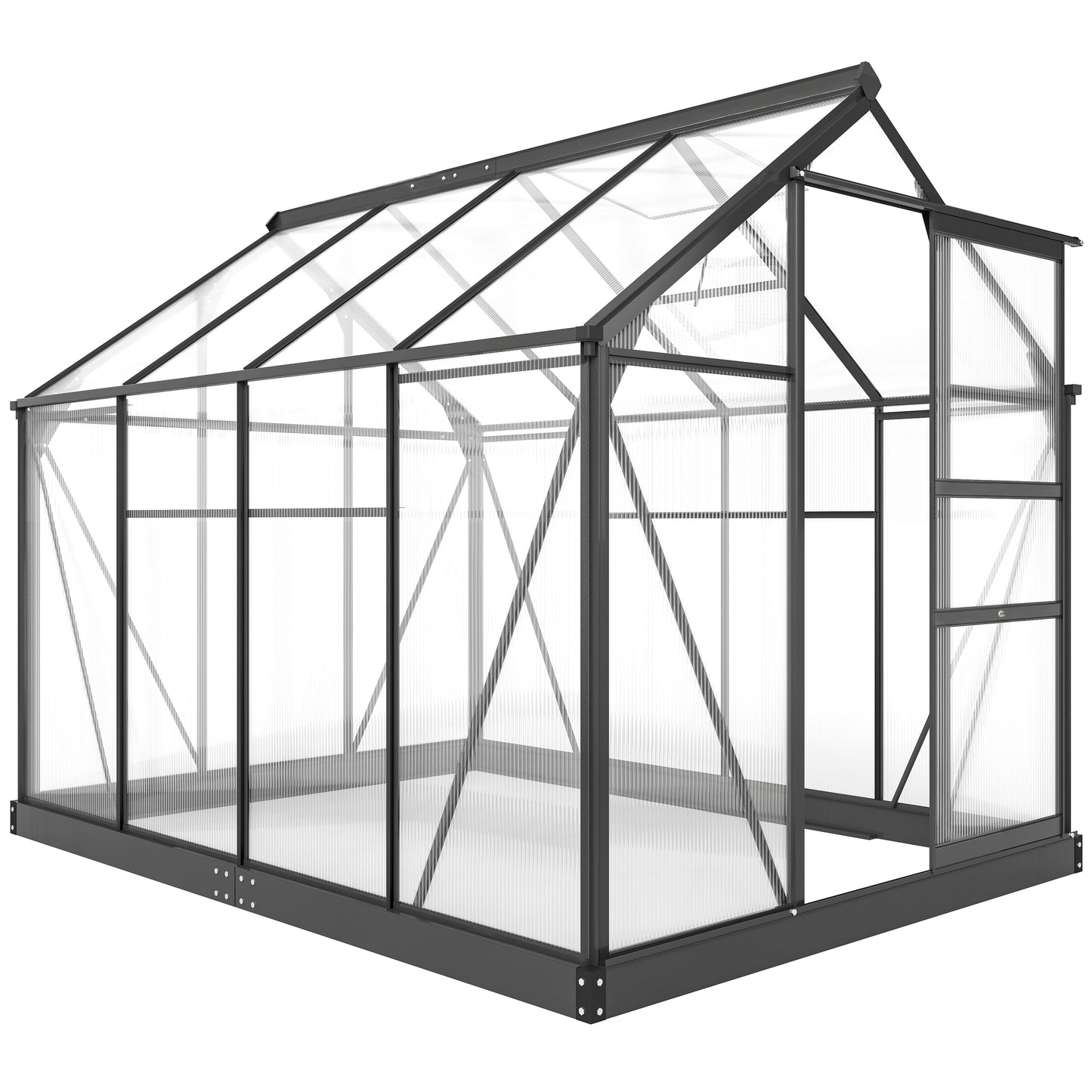 Heavy Duty Walk-in Green House, Gray
