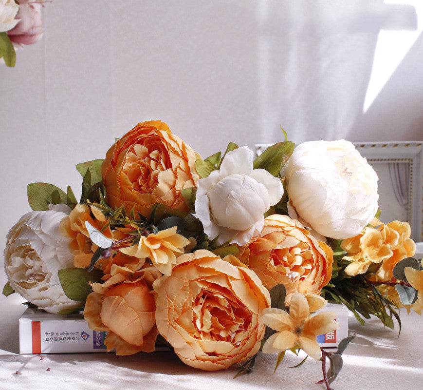 Artificial Peony Flower Bouquet