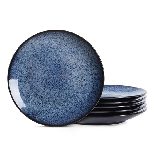 Blue Plate Set Of 6