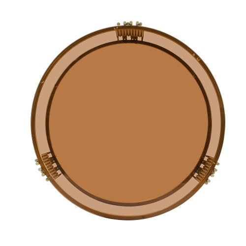 Modern Brown Glass Coffee Table