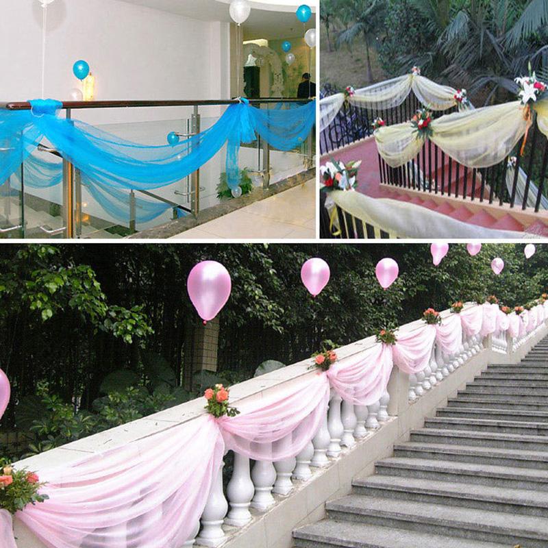 10m Crystal Tulle Decor