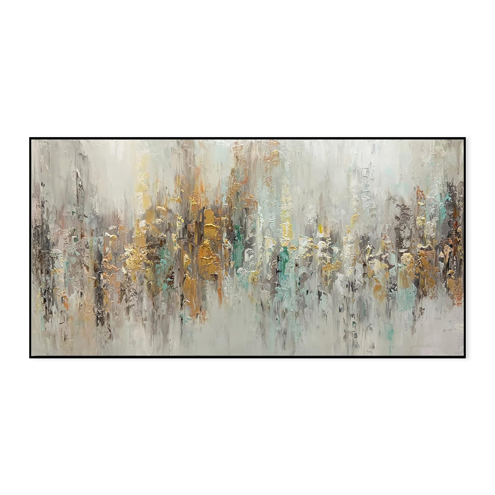 Handmade Abstract Oil Painting on Canvas