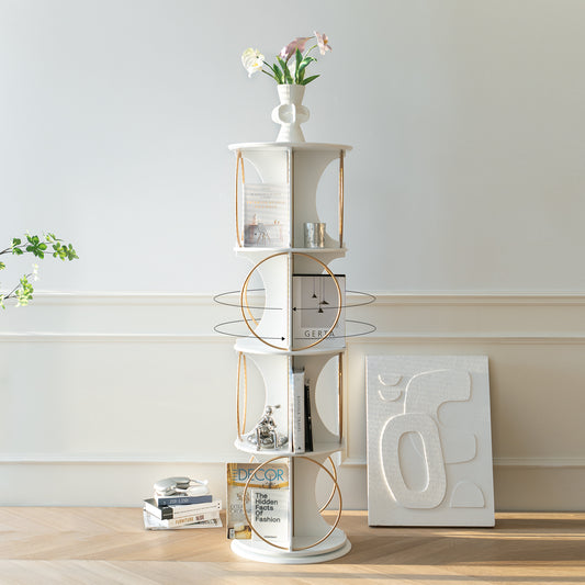 4-layer floor standing organizer, 360 ° rotation