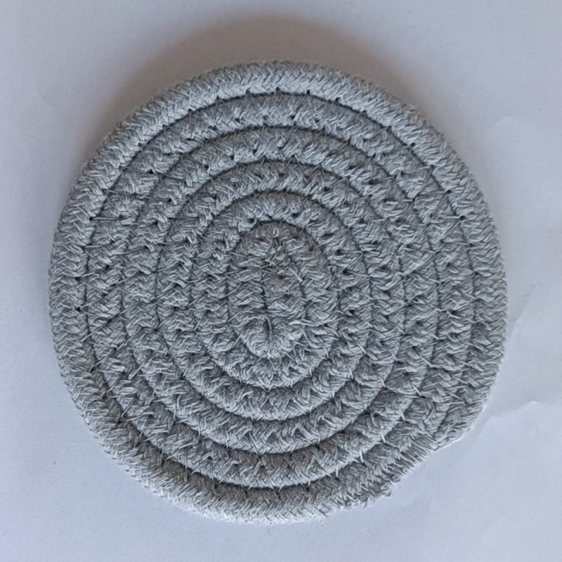 Cotton thread placemat