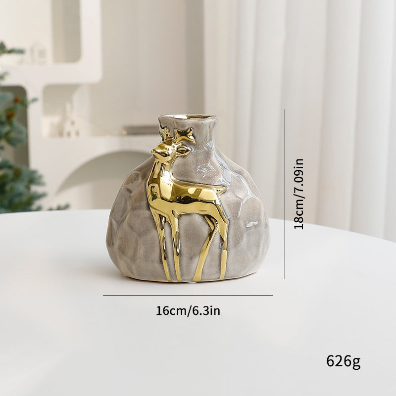 Deer Vase Set