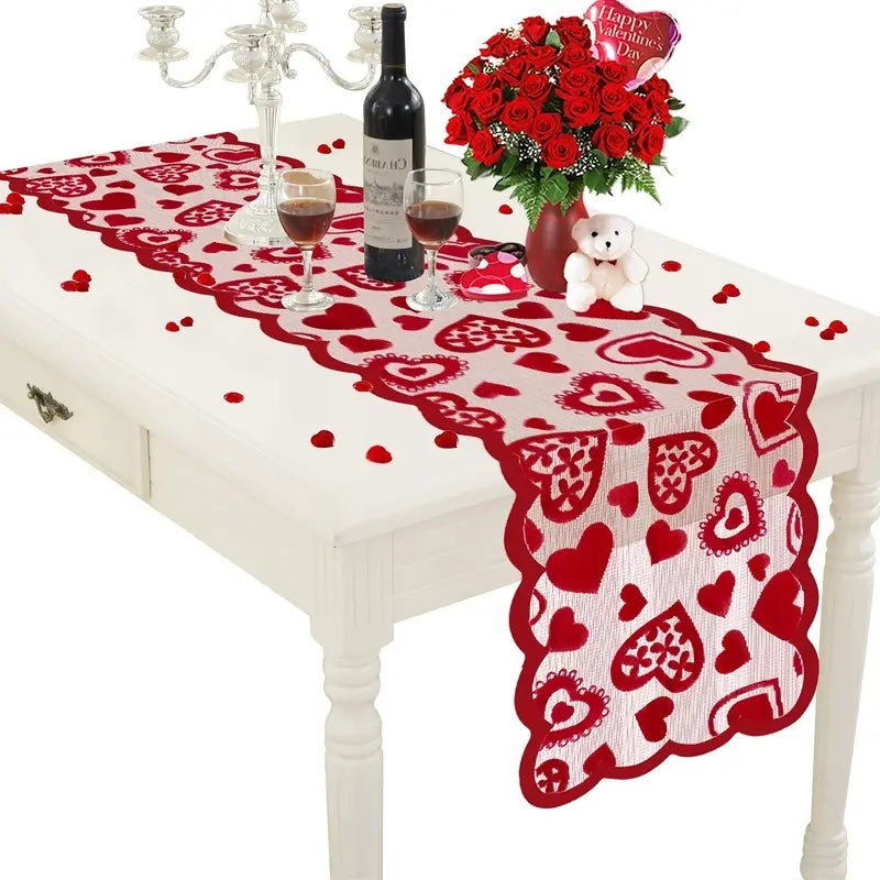 Valentine's Day Decorative Table Runner