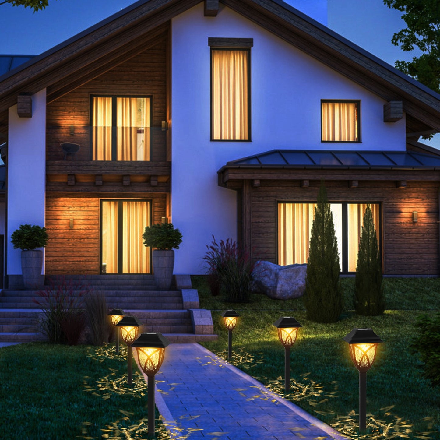 6Pack Solar Powered Lights