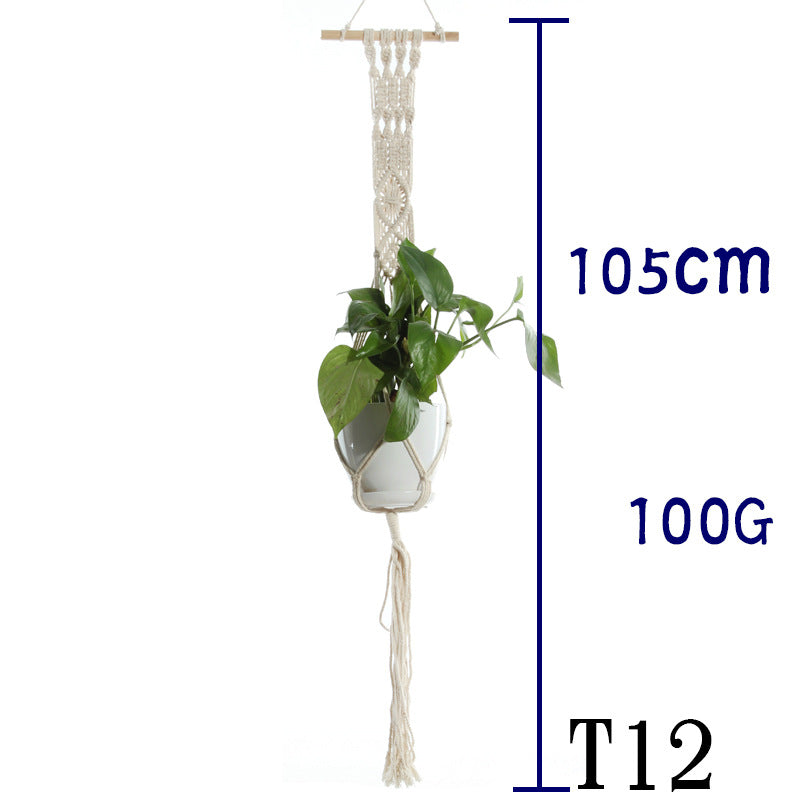 Cotton Rope Indoor Plant Hanger