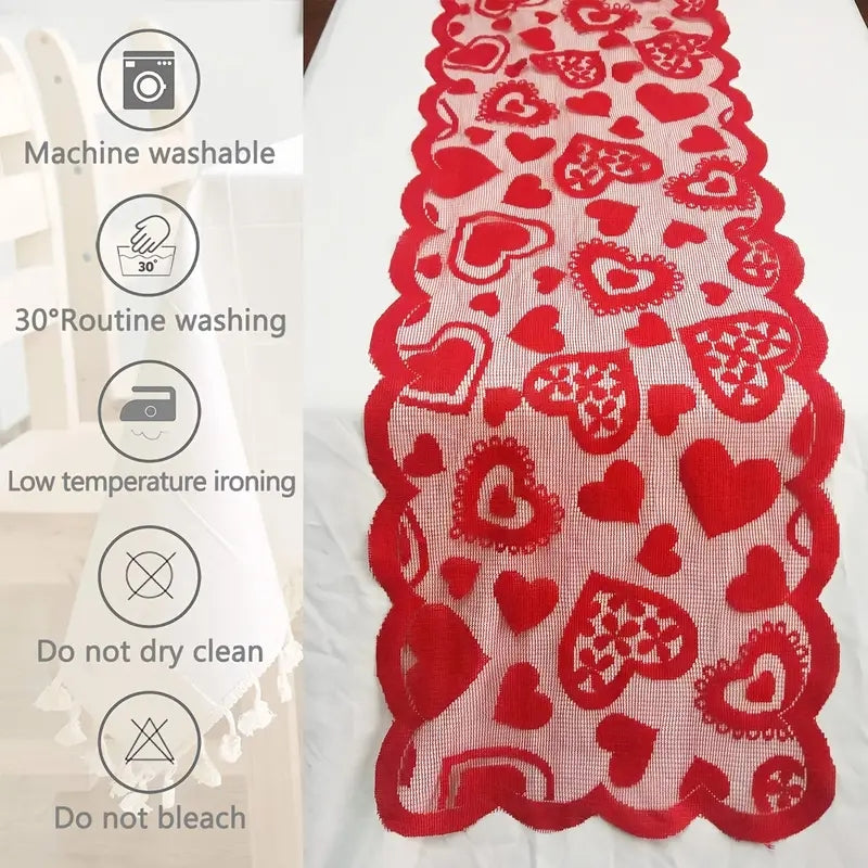Valentine's Day Decorative Table Runner