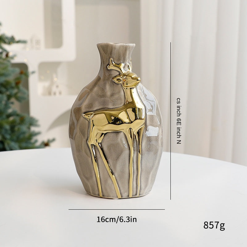 Deer Vase Set