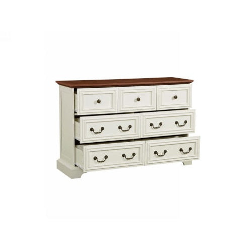 Wood Bedroom Dresser with 7 Drawers