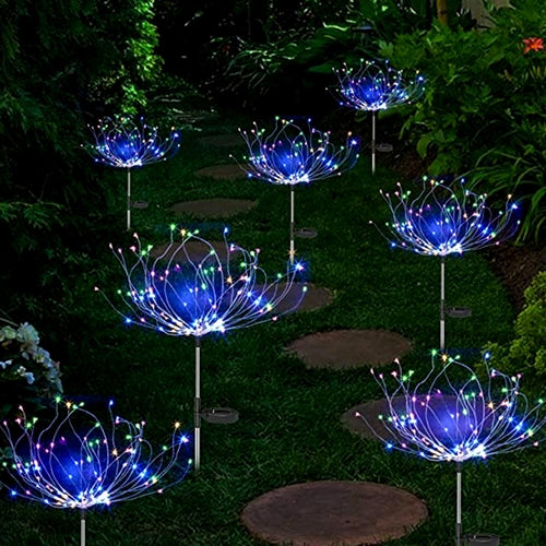 4PCS 120 LED Multi Color Outdoor Firework
