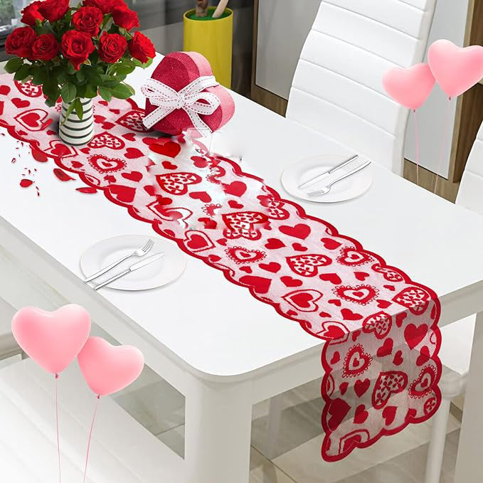 Valentine's Day Decorative Table Runner