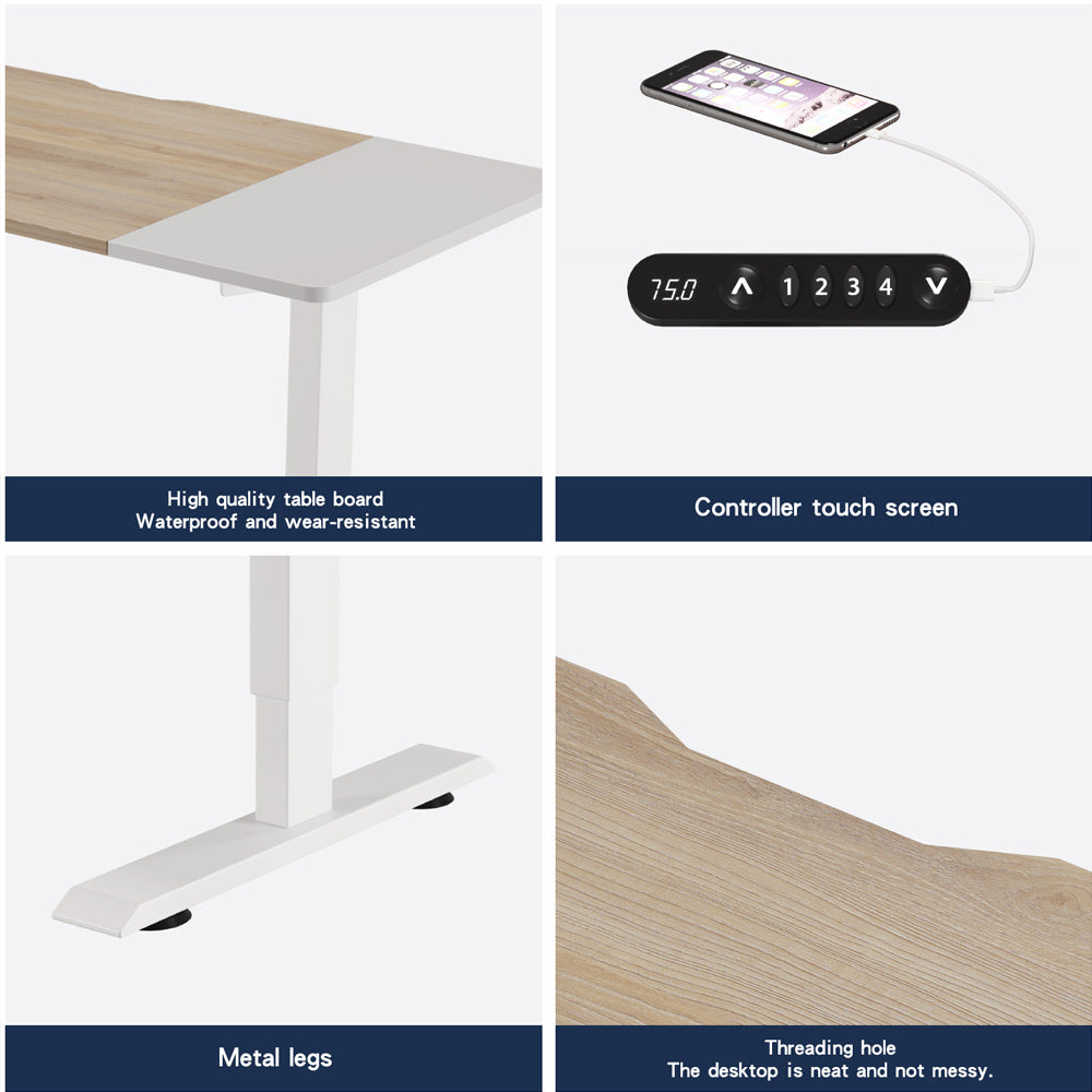 Electric Standing, Height Adjustable Desk