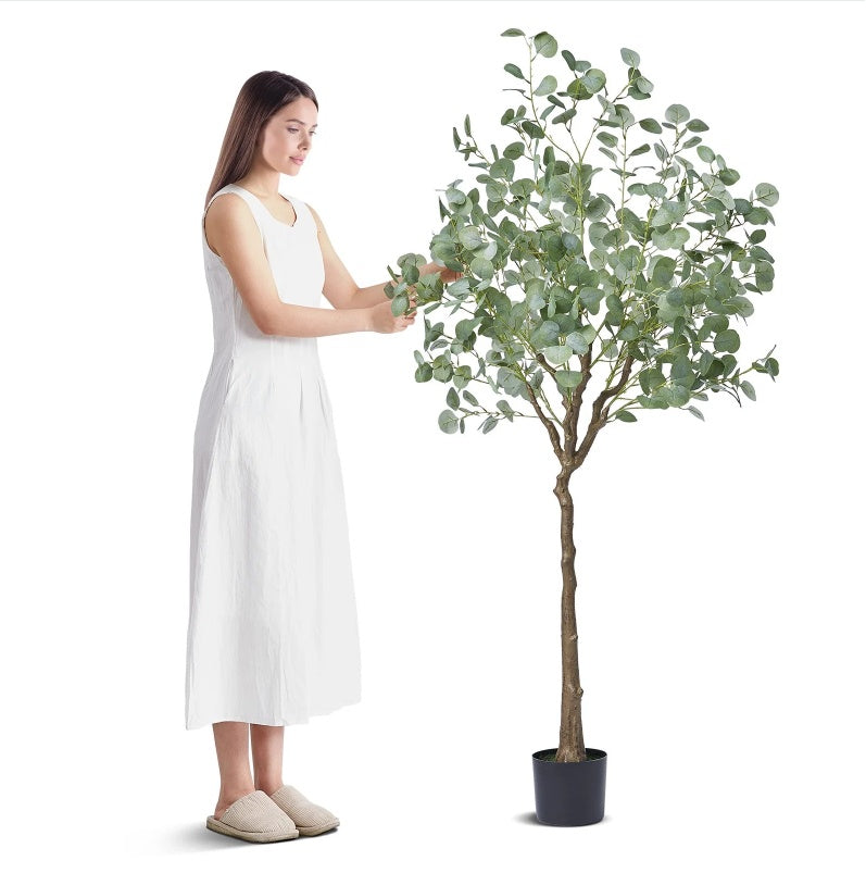 6ft Artificial Eucalyptus Tree
