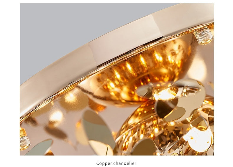Tree Blade Chandelier