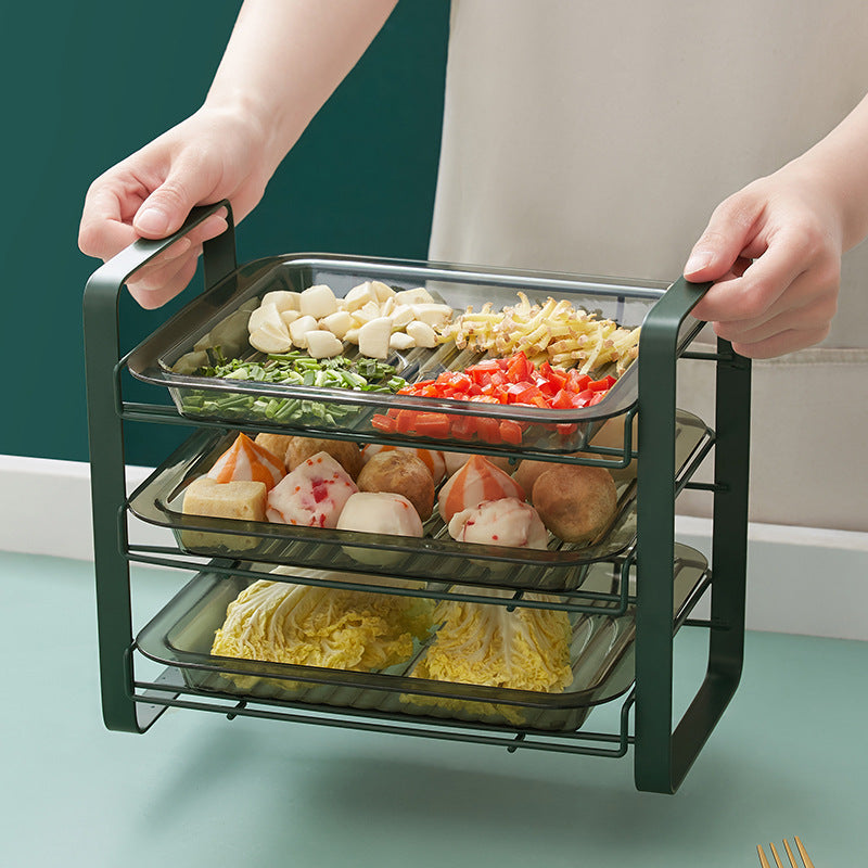Luxury Iron Art Storage and Preparation Tray