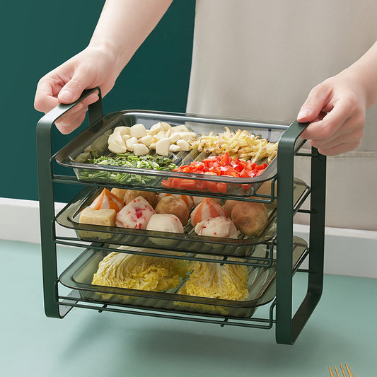 Luxury Iron Art Storage and Preparation Tray