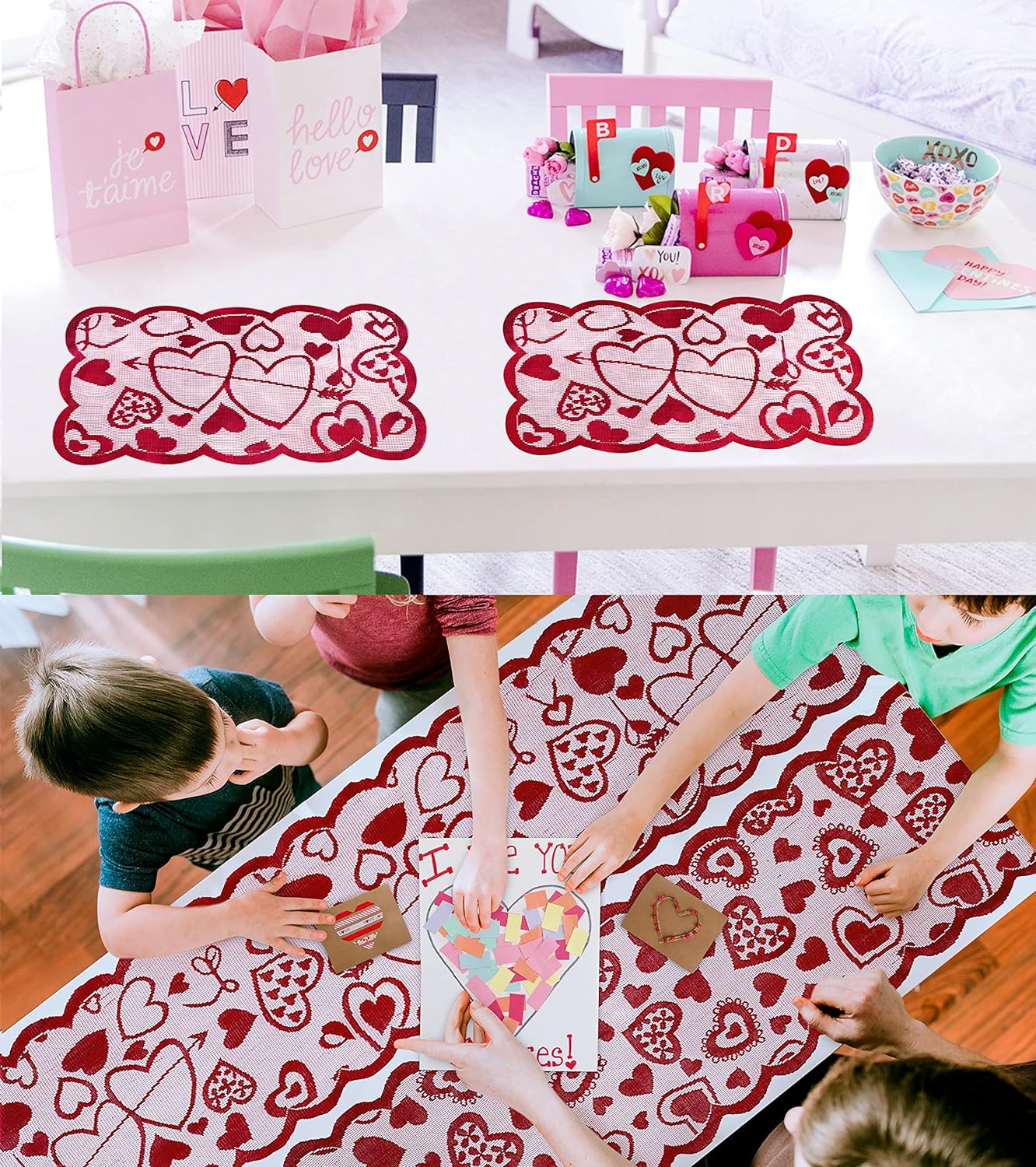 Valentine's Day Decorative Table Runner
