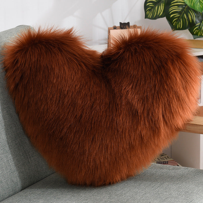 Heart Shape Throw Pillow