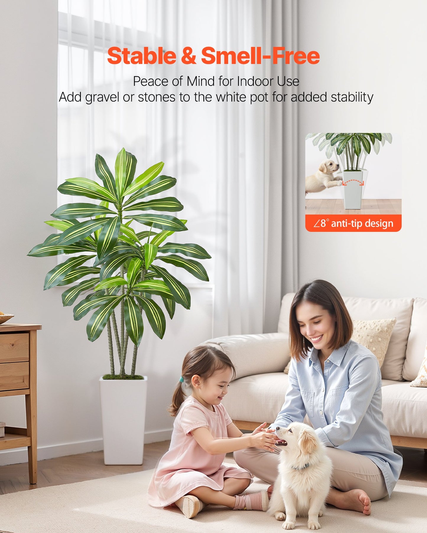 Artificial 5 Ft Dracaena Tree