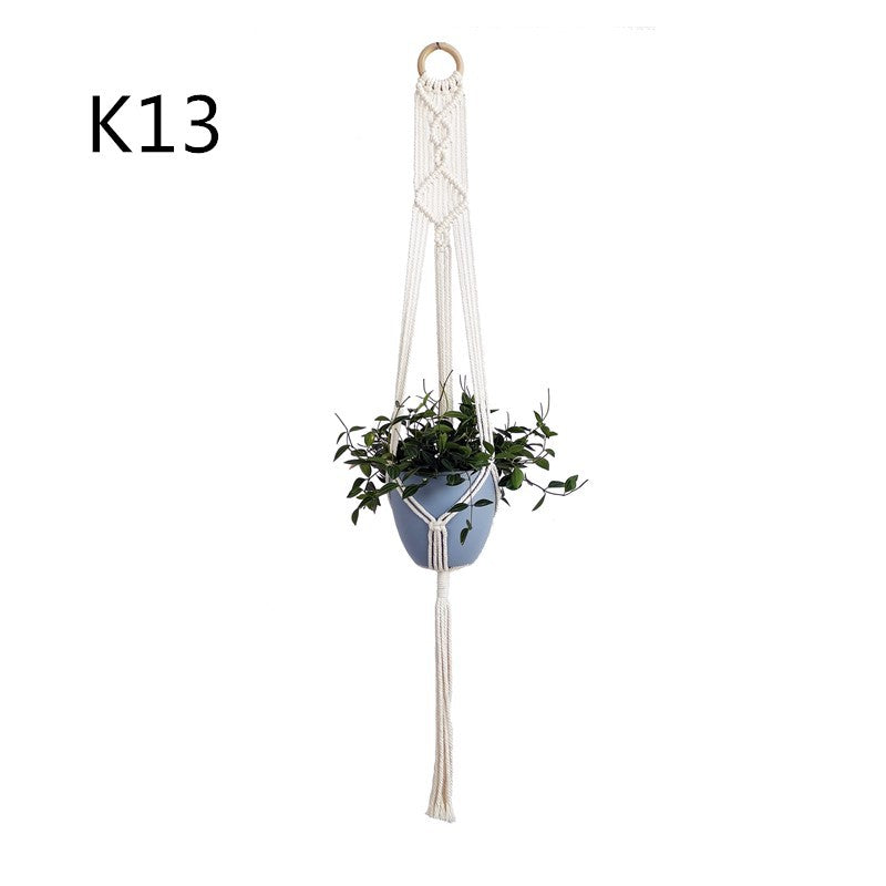 Cotton Rope Indoor Plant Hanger