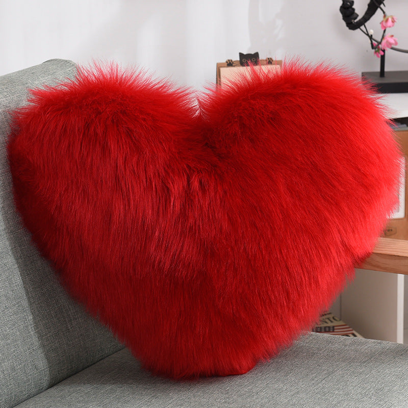 Heart Shape Throw Pillow