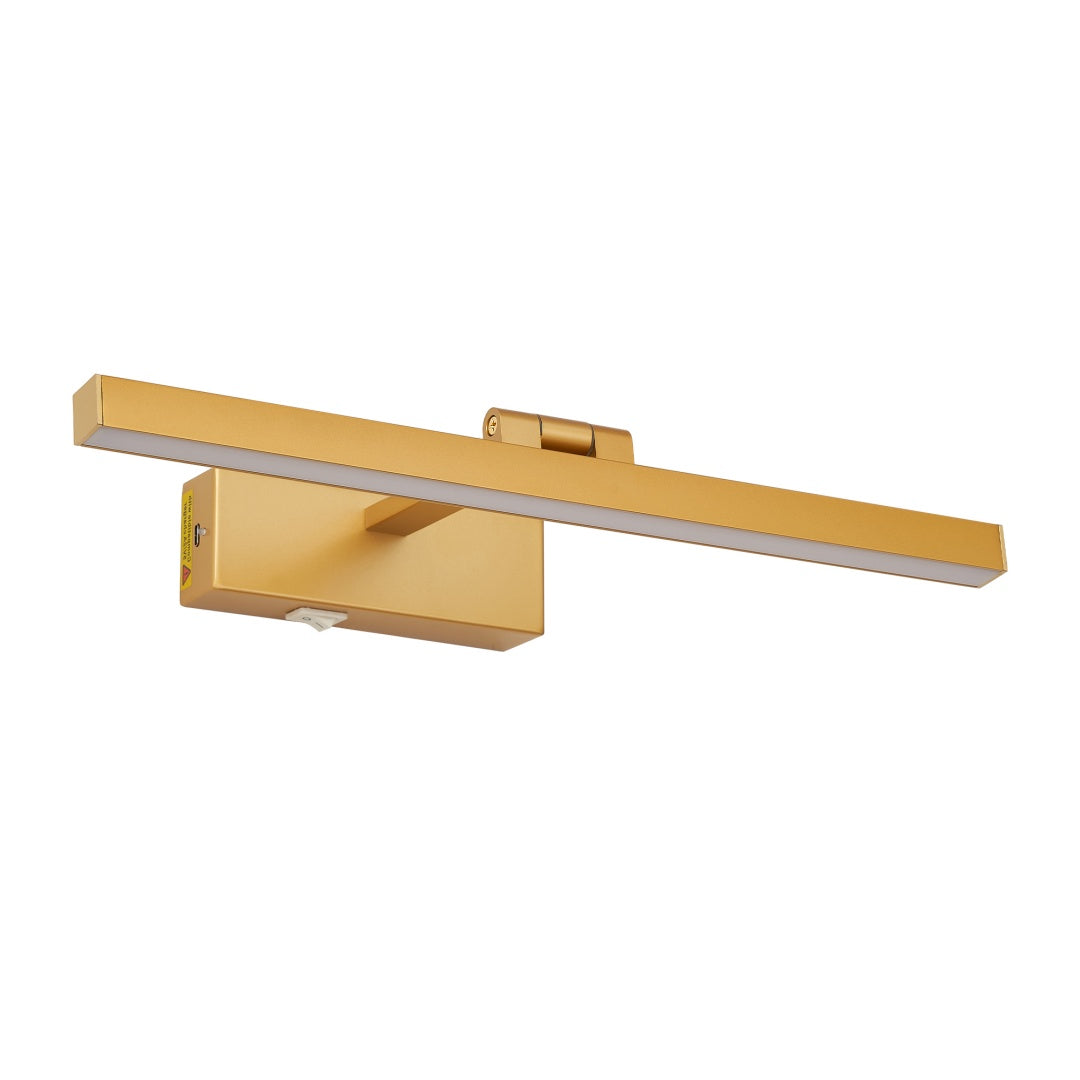 16inch Gold Wall Mounted Art Light Fixture