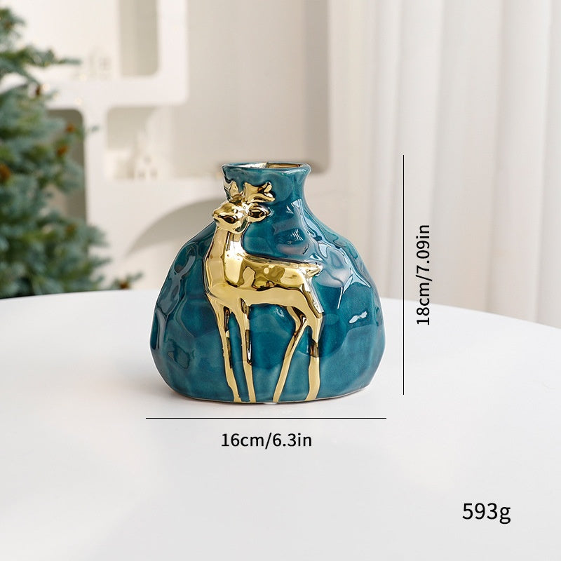 Deer Vase Set